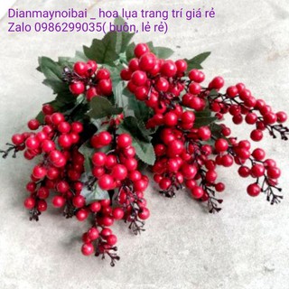 cherry giả chùm 7 nhánh