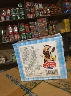 Kẹo kem đánh răng socola 1 hộp/20c