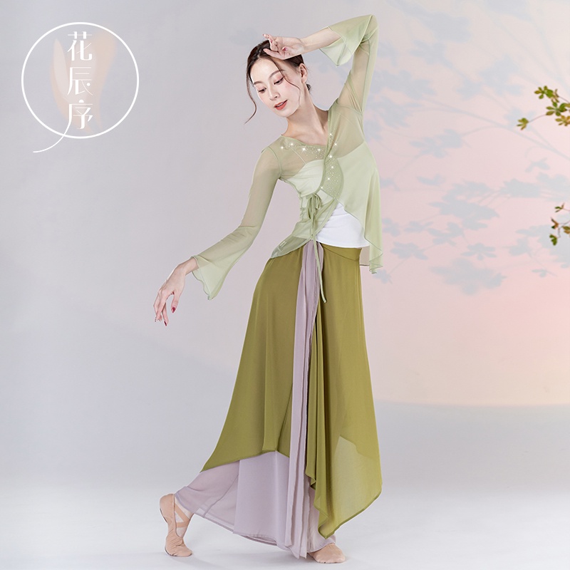 Bộ Trang Phục Biểu Diễn Múa Truyền Thống Trung Hoa Dành Cho Nữ