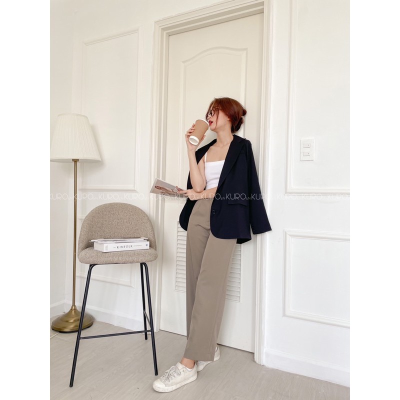 Quần suông ống rộng NÂU TÂY (S/M/L) | BigBuy360 - bigbuy360.vn