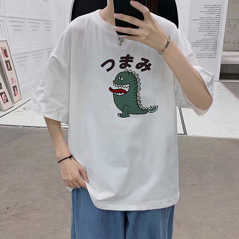 Áo Thun Tay Ngắn In Chữ M-8XL Phong Cách Hip Hop Cho Nam