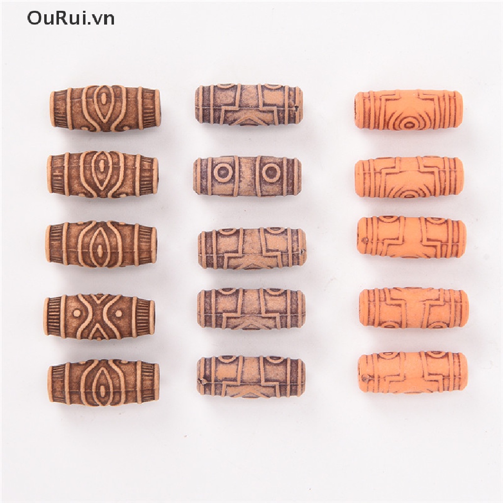 Bộ 10 Kẹp Tạo Kiểu Tóc Dreadlock Tây Tạng