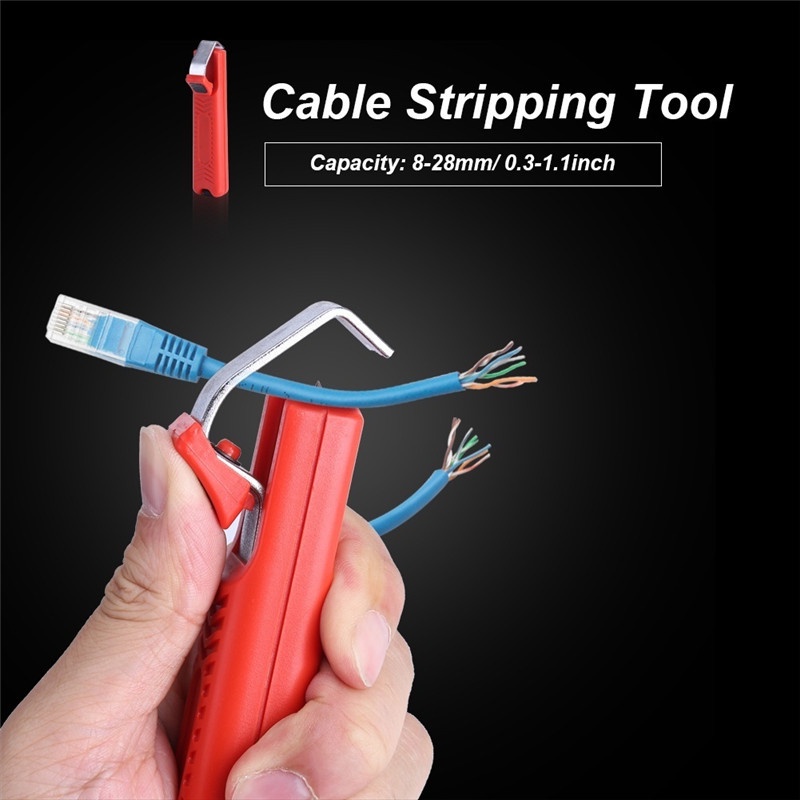 Kìm Tuốt Dây Cáp 8-28mm Chuyên Dụng