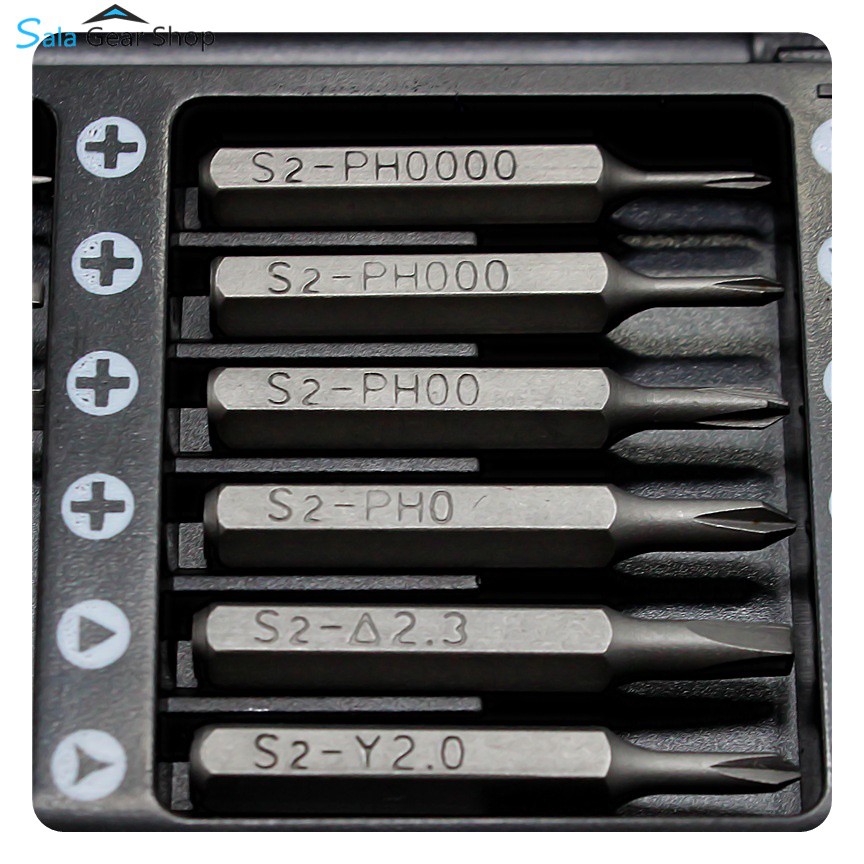 Bộ tua vít đa năng 24 món - Bộ tua vít sửa điện thoại, tô vit sửa iphone, có hộp đựng chắc chắn