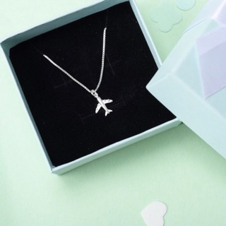 Dây chuyền bạc 925 hình máy bay