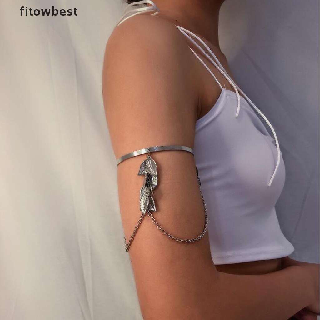 Vòng đeo cánh tay GJCUTE FTVN QDD phối chuỗi xích phong cách Boho thời trang chất lượng cao