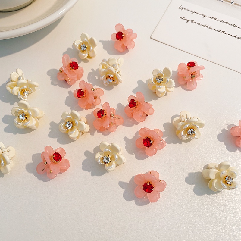 Kẹp Tóc Mái Nhỏ Hình Hoa Dễ Thương Cho Bé Gái