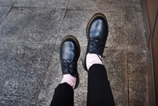 GIÀY DR MARTENS 1461 DA BÒ THẬT