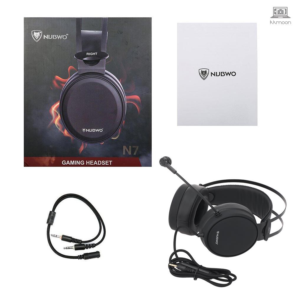 Tai Nghe Trùm Đầu Chơi Game Nubwo N7 3.5mm Có Mic Cho Ps4 New Xbox One Pc | BigBuy360 - bigbuy360.vn