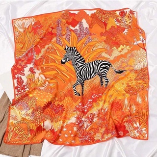Khăn Lụa Thời Trang HimHip Khăn Vuông 90x90cm Khăn Quàng Cổ Quà Tặng Khăn K12-L01