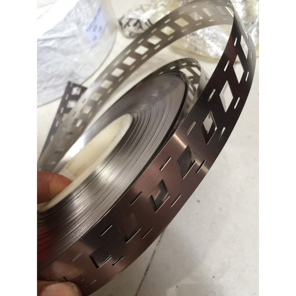 Kẽm hàn Nickel Offset 2P dày 0.2mm pin 32650  26650 18650