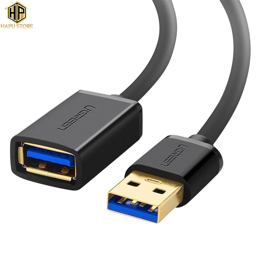 Dây nối dài USB Ugreen 30127 dài 3m chuẩn USB 3.0 chính hãng - Hapustore