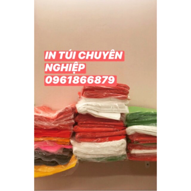 [IN TÚI CHUYÊN NGHIỆP] 1KG Túi HD PE đựng đồ shop chuyên nghiệp đủ size đủ màu, Túi Hột Xoài Cao Cấp