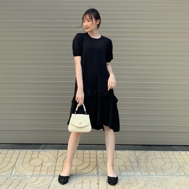 Đầm bầu thiết kế Aidenshop Váy bầu thời trang cotton mùa hè 2021 maternity dress