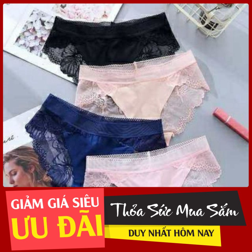 Sỉ Quần Lót Su Ren Hoa Mềm Mịn Sexy Chuẩn Thái Rẻ Nhất Thị Trường