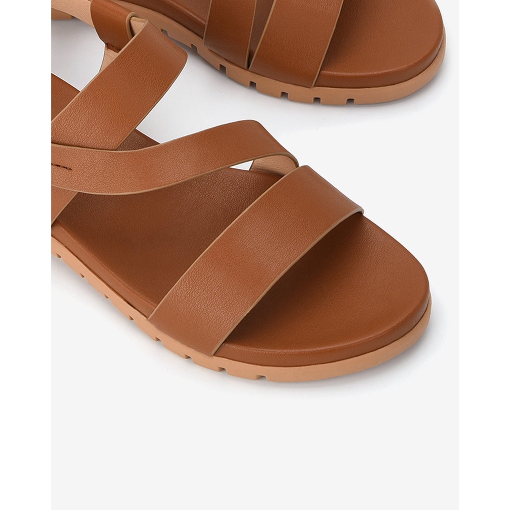 Sandal đế bệt nữ Đông Hải thiết kế quai chéo cách điệu tạo hiệu ứng thon chân - S32B2