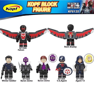 Đồ chơi lắp ráp Minifigures nhân vật Marvel-Falcon KF6135