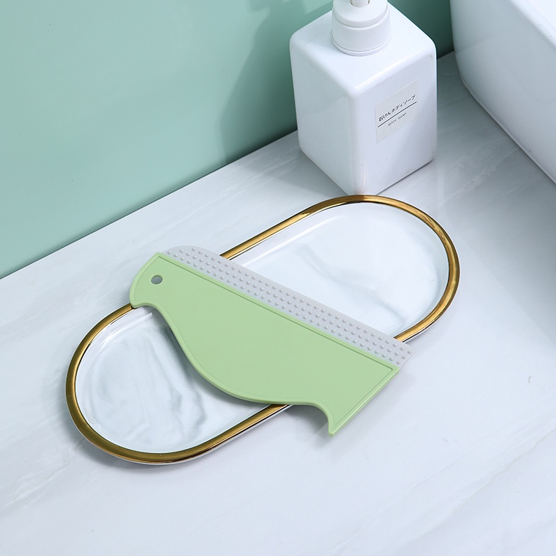Cây Gạt Nước Silicone,Cây Gạt Nước Kính, Bồn Rửa Bát,Kệ Nhà Tắm Nhỏ Gọn Tiện Lợi