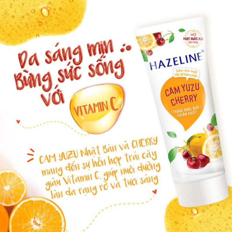 Sửa rửa mặt Hazeline