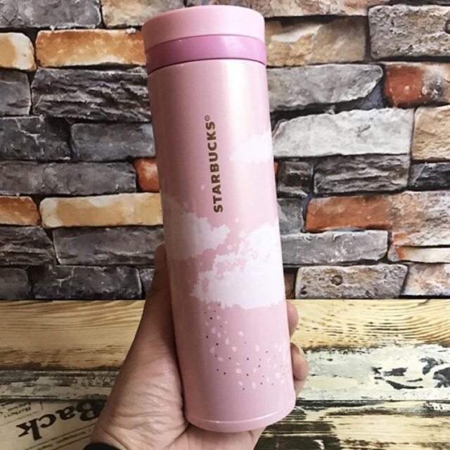 ☁️[CHÍNH HÃNG] Bình giữ nhiệt Mây hồng STARBUCKS Pink Cloud Flask🌥