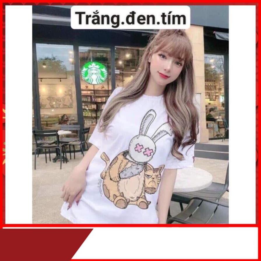 [xả kho] Áo Thun Nữ, Áo Phông Nữ Free Size 100% Cotton Hàng QC Loại 1