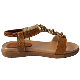 Giày sandal nữ da bò thật BIGGBEN HKD435