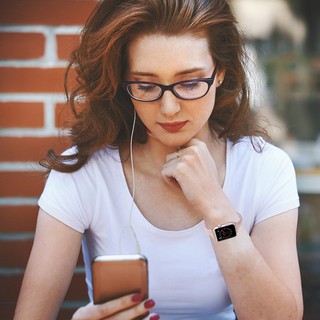 Dây đeo bằng da cho Apple Watch 44mm
