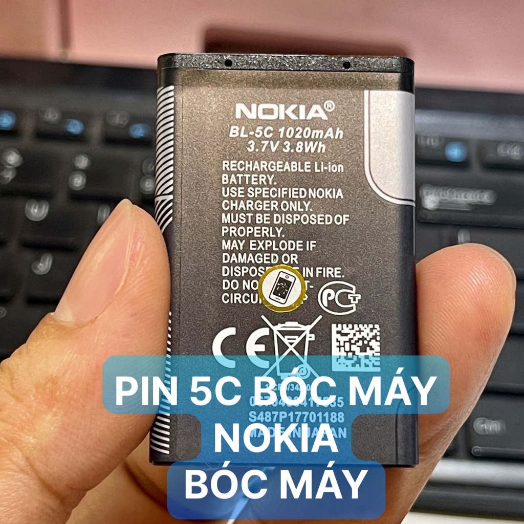 pin nokia 4c 5c AKUS loại xịn dung lượng cao