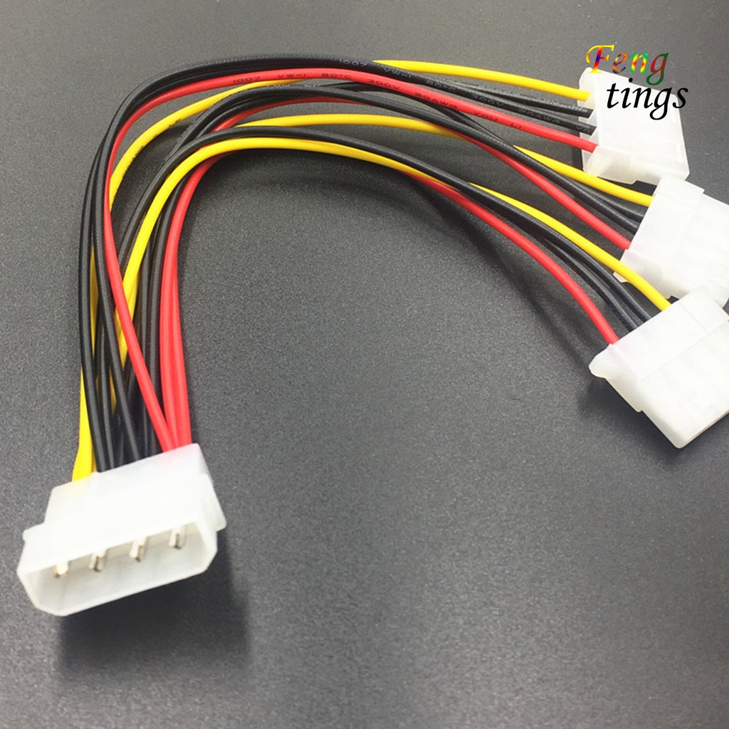 Dây Cáp Chuyển Đổi Nguồn Ide Sang Ide Molex Dài 20cm 4-pin 1-to-3 Cho Máy Tính