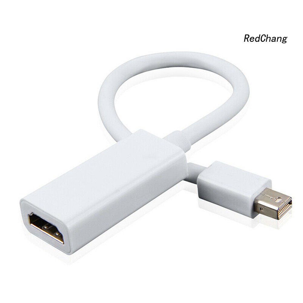 -SPQ- Thunder-Bolt Mini DisplayPort DP to HDMI Cable Adapter for iMac Macbook Pro Air