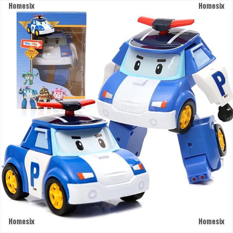 [HoMSI] Robocar Poli Robot Transform Car Baby Kids Car Toys Gift SUU