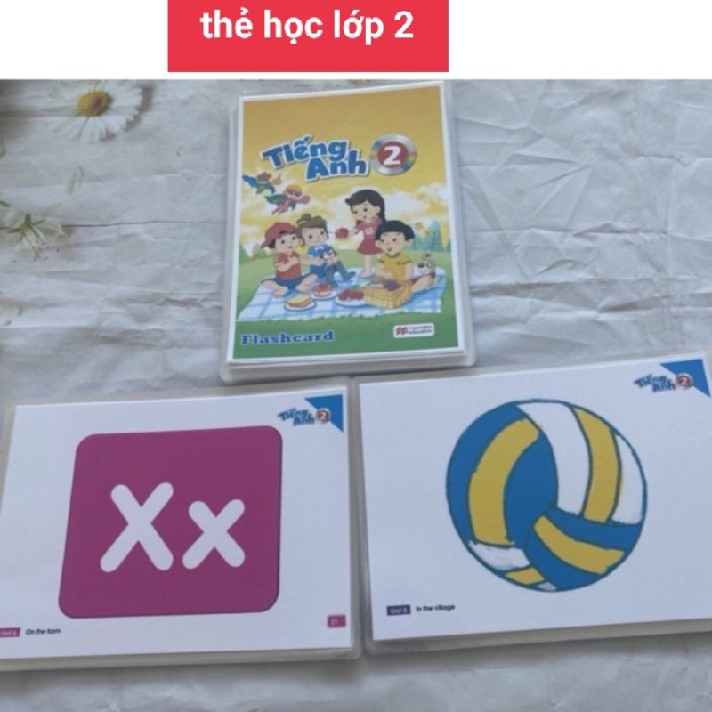 Flashcard lớp 2 mới (Macmillan - BGD)