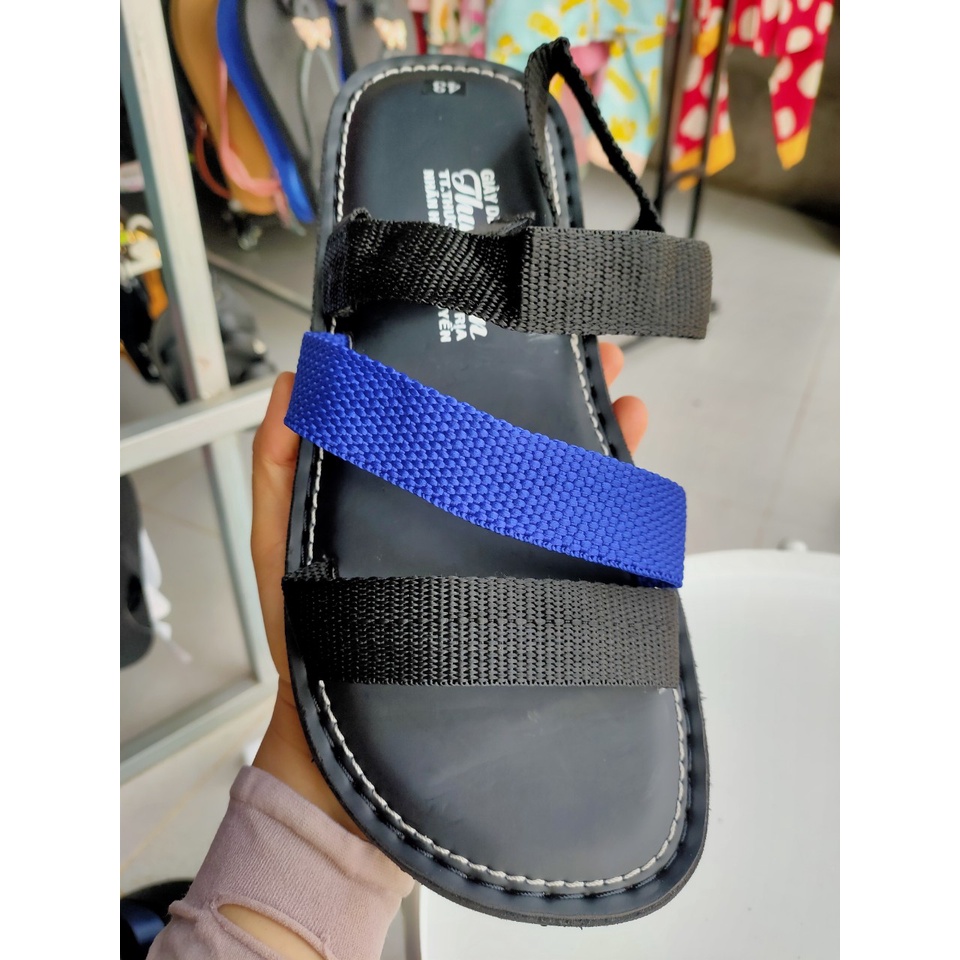 (XẢ KHO)Giày Sandal quai dù đế may siêu bền nhiều màu size 39-43