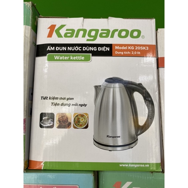 Ấm siêu tốc kangaroo KG20SK3