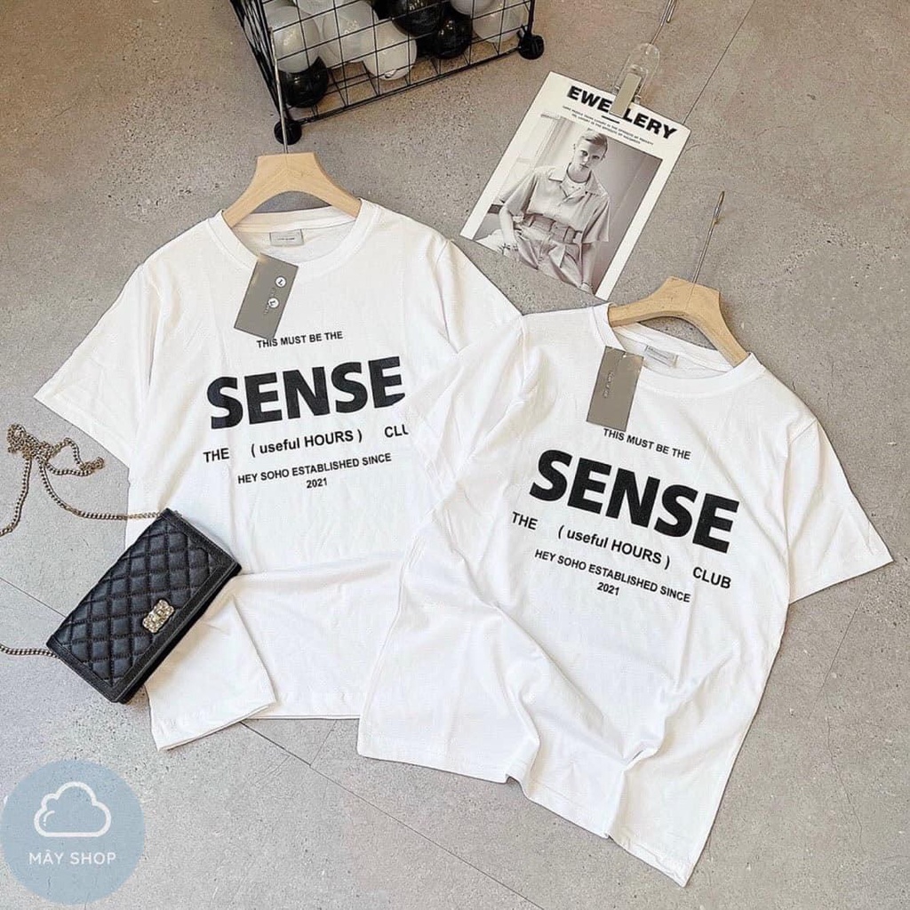 Áo Thun Cặp Đôi SENSE Dáng Rộng