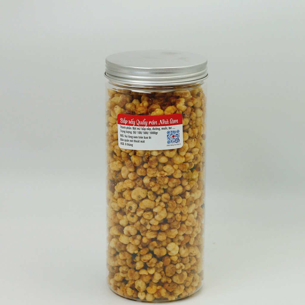 Ăn vặt bắp nếp tươi sấy giòn cay 100g/ 500g (Chay mặn dùng được) | BigBuy360 - bigbuy360.vn