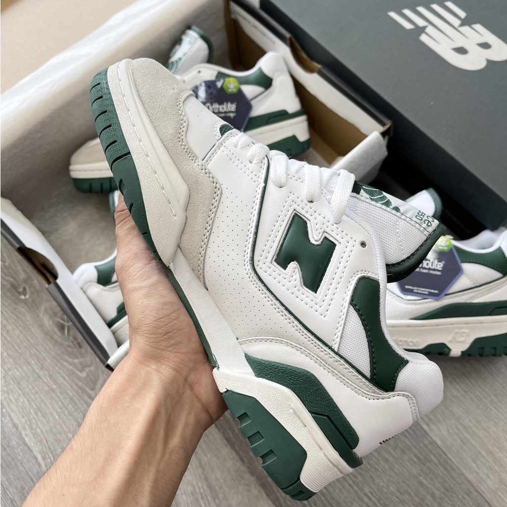 GIÀY NEW.BLANCE550 TRẮNG XANH DA LỘN LAI AU SC