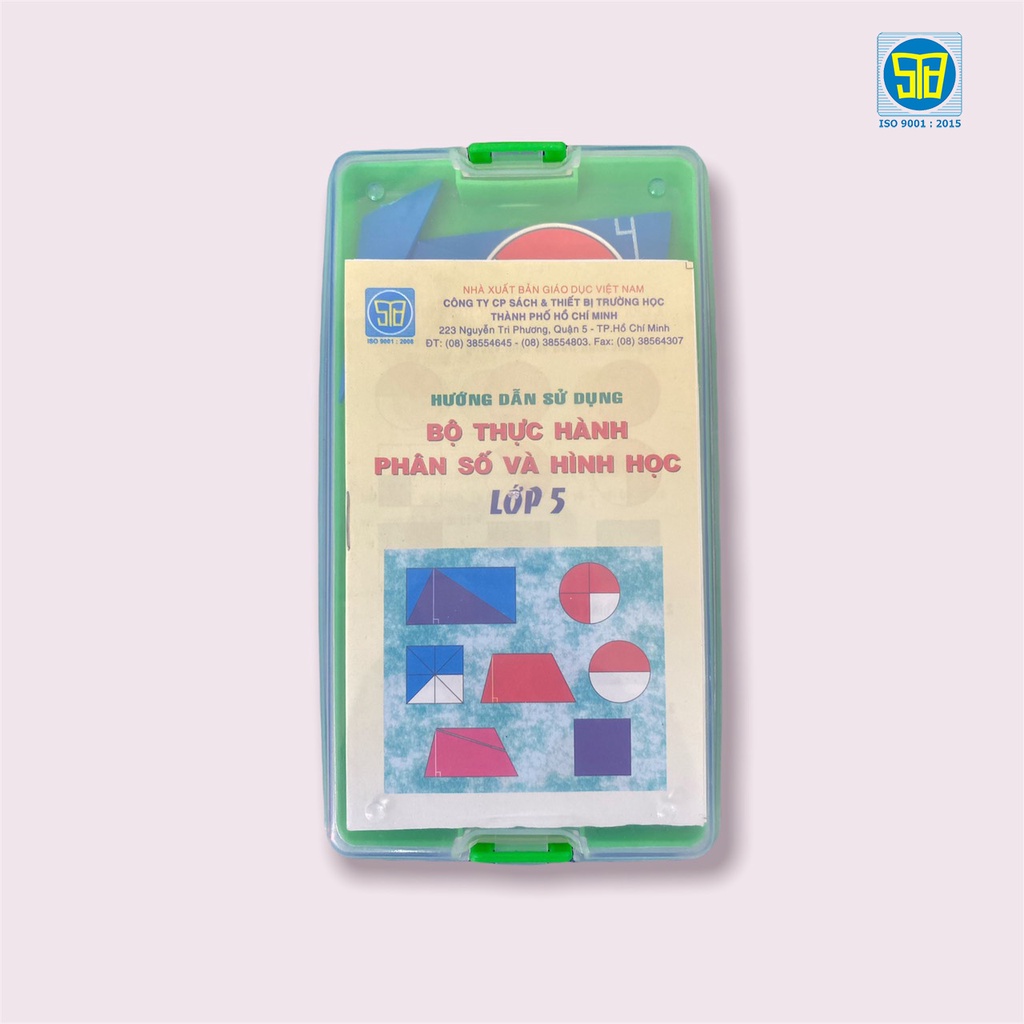 Bộ thực hành phân số và hình học lớp 5