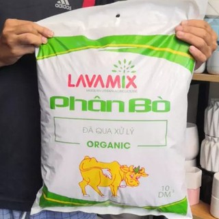Phân bò hữu cơ lavamix đã qua xử lý - 10dm3