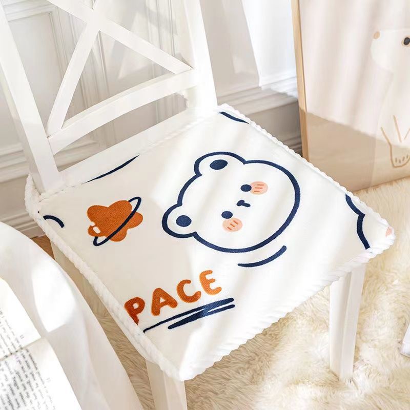 Đệm Lót Ghế Họa Tiết Hoạt Hình Dễ Thương