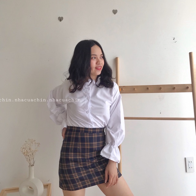 Chân váy kẻ caro NP27