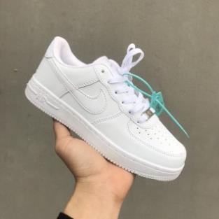Giày Thể Thao AF1 Trắng Full, Giày sneaker Force Trắng Nam Nữ cực hot dễ phối đồ đủ box bill
