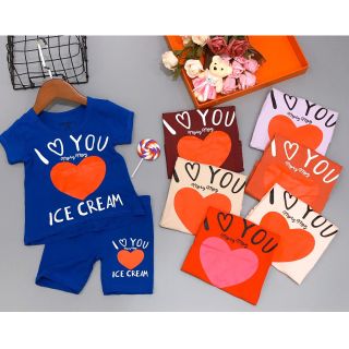 Bộ bé gái cotton 4c sỉ 2x.
