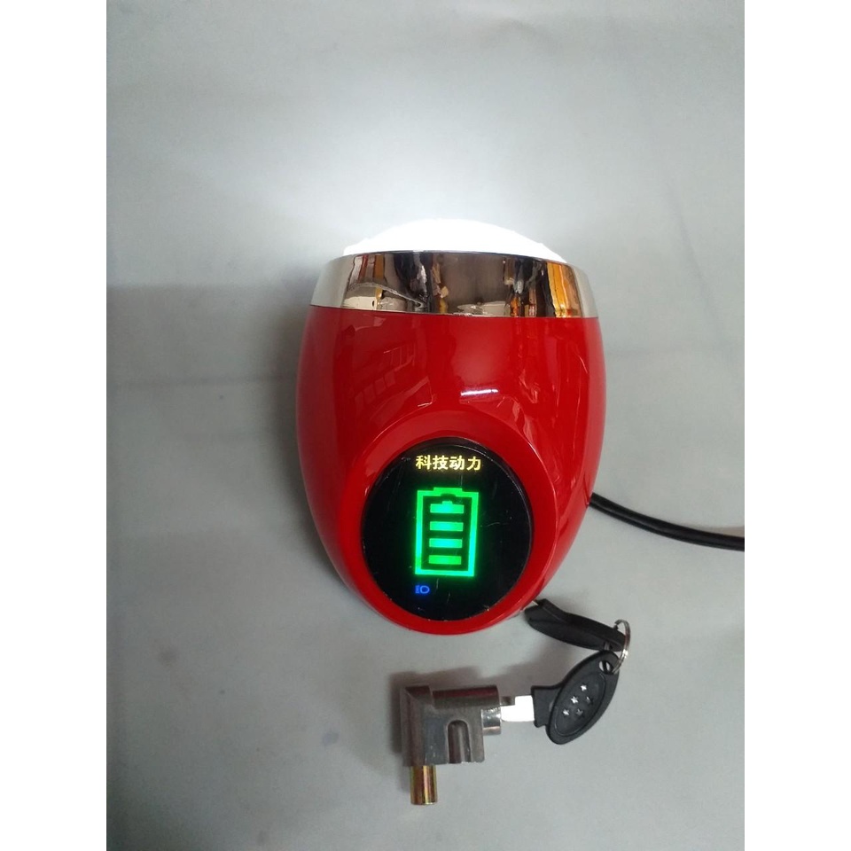 Đầu Đèn MILAN Tròn 48/60V Dùng Cho Xe Đạp Điện 4-5 Bình -