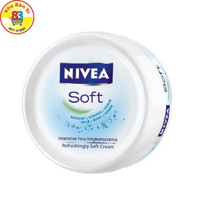 89054-Kem dưỡng làm mềm da NIVEA Soft Crème (50ml)