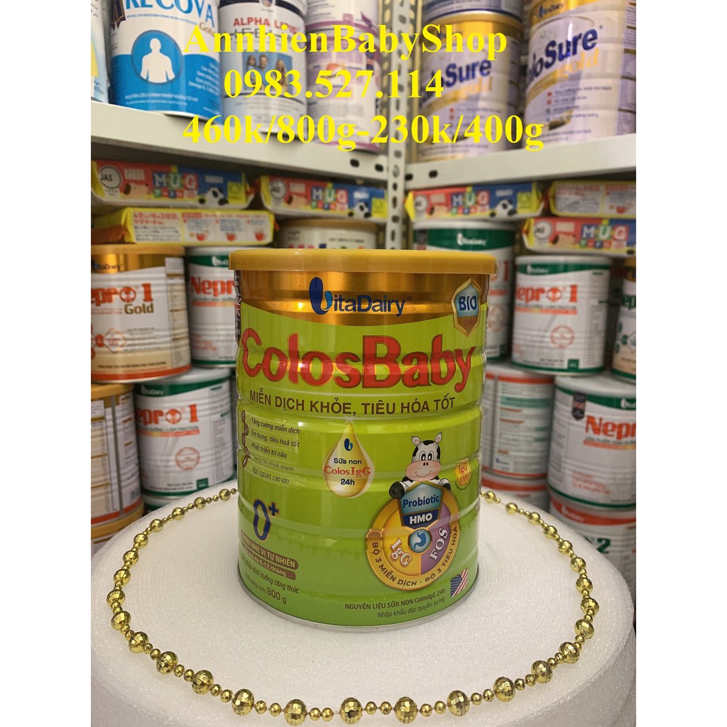 Sữa dinh dưỡngSữa colosbaby BIO số 0 1 2. Bảo vệ hệ tiêu hoá của trẻ.