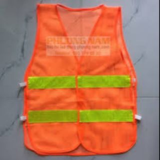 Áo lưới phản quang_màu Cam