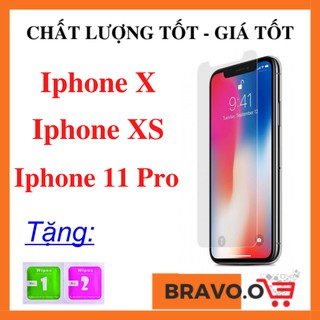 Kính cường lực màn hình Iphone X, Iphone Xs, Iphone 11 Pro