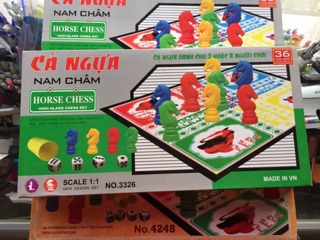 BỘ BÀN CỜ CÁ NGỰA NAM CHÂM ĐẠI
