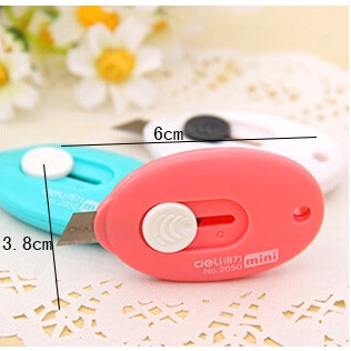 Dao dọc cắt giấy mini cute làm móc khóa nhiều màu, dễ thương